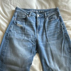 AE curvy mom jeans